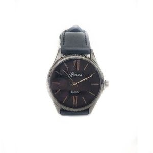 Geneva Quartz men  stainless steel